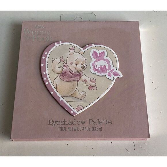 Disney Winnie the Pooh Valentines Heart Eyeshadow Palette Limited Edition 12 NEW - Picture 1 of 15